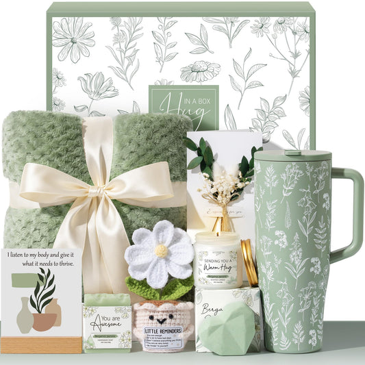 Birthday Gifts for Women - Get Well Soon Care Package Self Care Gift Basket