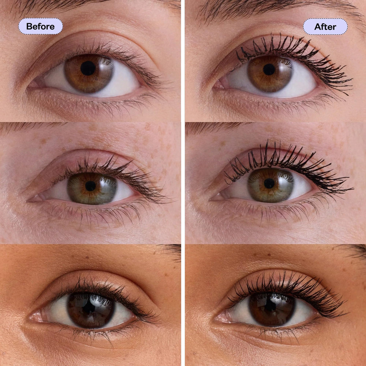 Kosas Soulgazer Mascara – Lengthening & Volumizing Lash Mascara, Smudge-Resistant Eye Makeup with Peptide Serum, Natural Defined Lashes (0.4 fl oz)