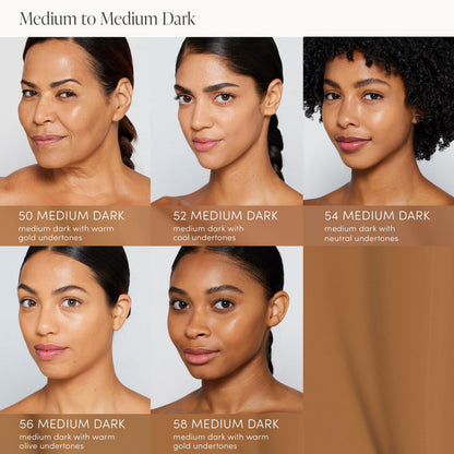 jane iredale Skintuition SPF 30 Radiance-Boosting Liquid Foundation 52 Medium Dark
