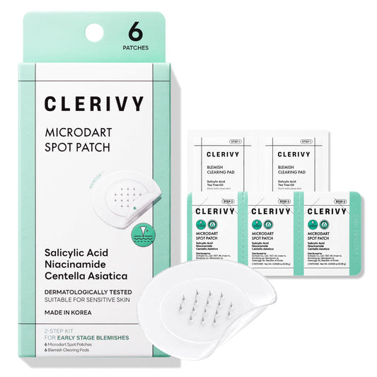 Microdart Spot Patches, Salicylic Acid, Panthenol & Niacinamide (6 Count)