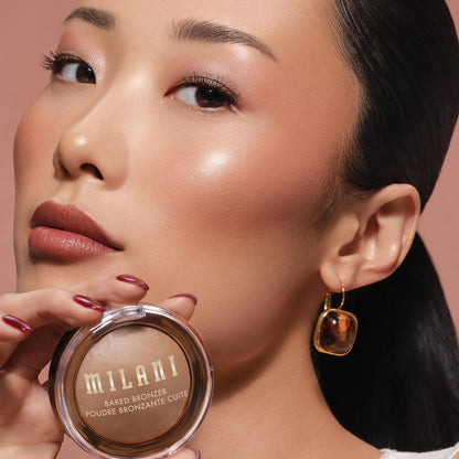 Milani Baked Bronzer, Bronzer Powder & Contour Powder - Amalfi Glow