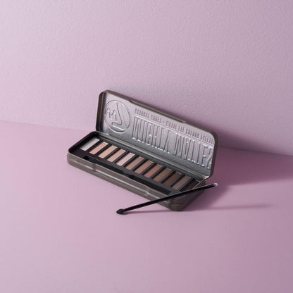 W7 Mighty Mattes Eyeshadow Palette - 12 Nude Shades