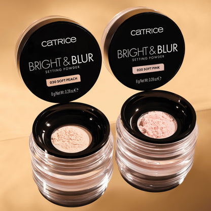 Catrice Bright & Blur Loose Setting Powder (020 | Soft Pink)