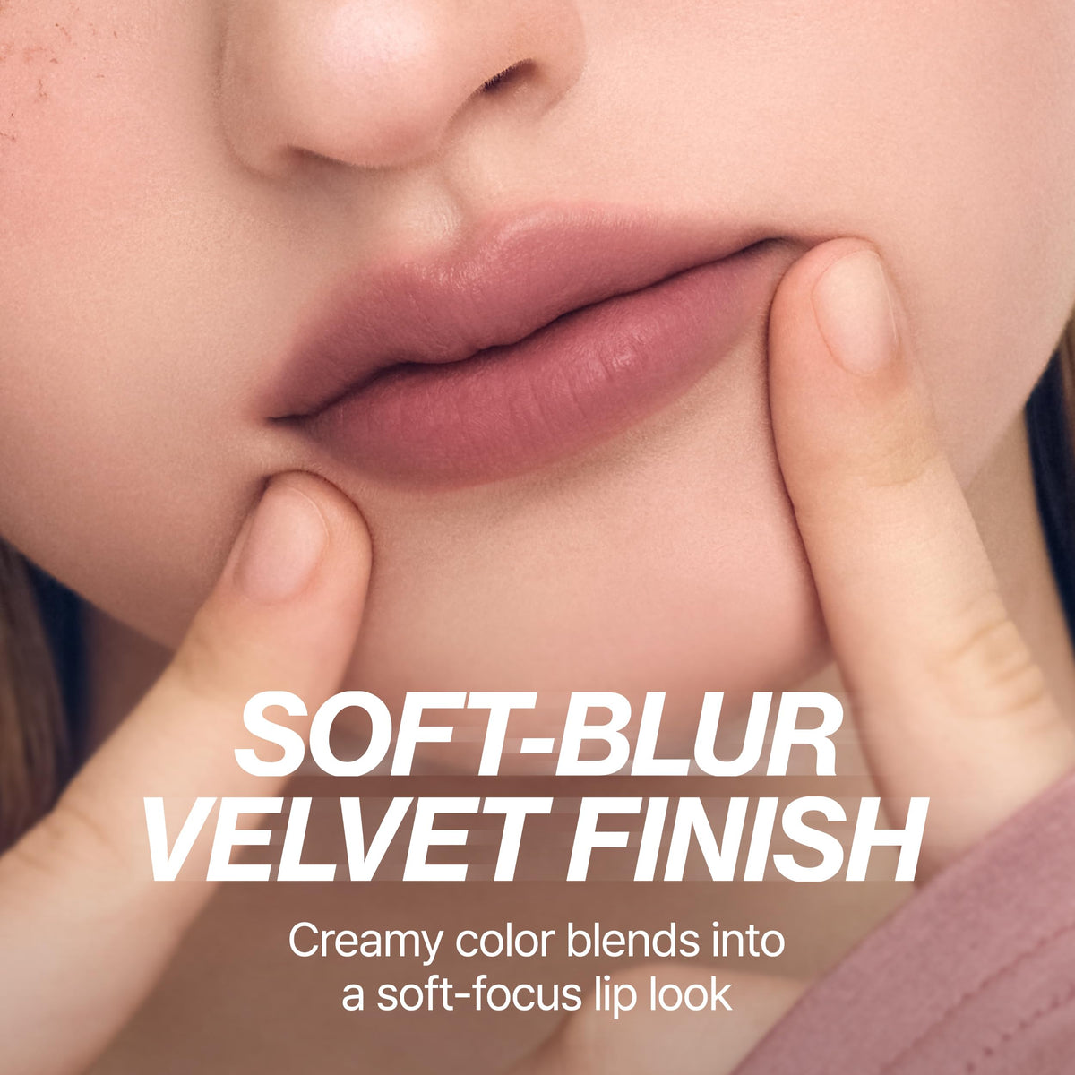 Peripera Ink The Velvet Lip Tint | Highly Pigmented, Longwear & Weightless Lip Tint | Smudge-Proof, Buildable Color for Lips & Cheeks | K-Beauty Makeup, Safe for Sensitive Lips (052 MAUVE CREMA)