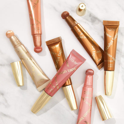 tarte blush tape liquid blush – Buildable Cream Cheek Makeup, Lightweight Formula, Blurs appearance for Radiant Glow, Vegan & Cruelty-Free, full size, berry