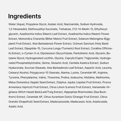 medicube Azelaic Acid Niacinamide Clarifying Toner