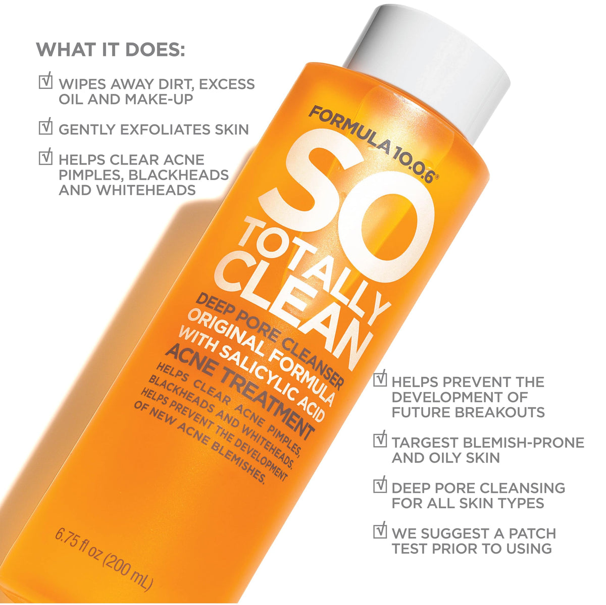 Formula 10.0.6 So Totally Clean Deep Pore Cleanser w/Salicylic Acid
