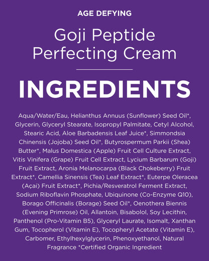 Andalou Naturals Goji Peptide Perfecting Cream (1.7 fl oz)