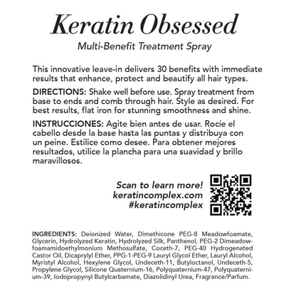 Keratin Complex - Keratin Obsessed Multi-Benefit Treatment Spray - 5 fl oz