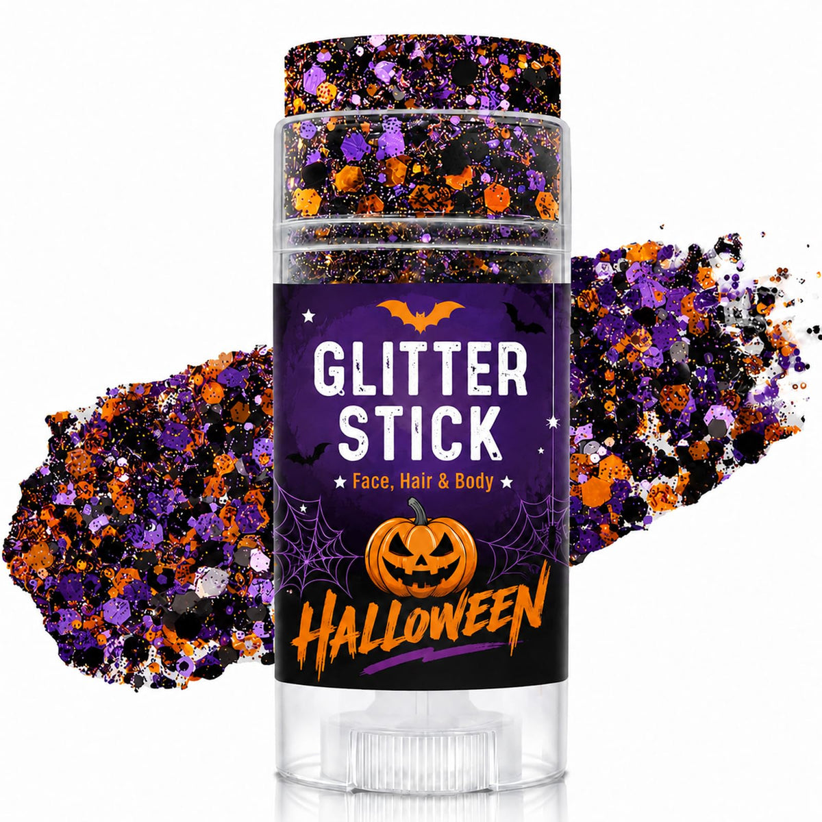 Halloween Glitter Stick for Face, Body & Hair Accessories for Women Kids