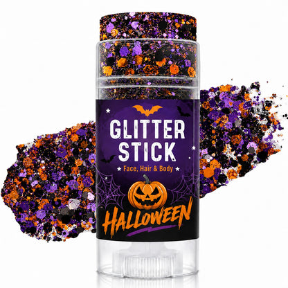 Halloween Glitter Stick for Face, Body & Hair Accessories for Women Kids