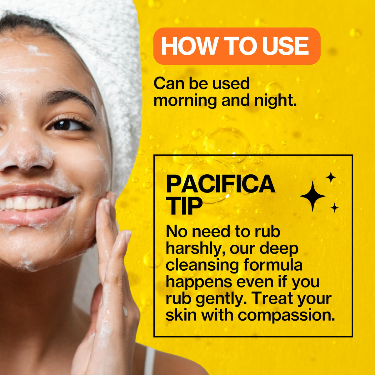 Pacifica Glow Baby Brightening Facial Cleanser 5oz – Vitamin C & Glycolic Acid (AHA) Face Wash for Radiance – Daily Cleanser for Anti-Aging Exfoliating for Smooth, Even Glowing Skin Vegan Clean Beauty