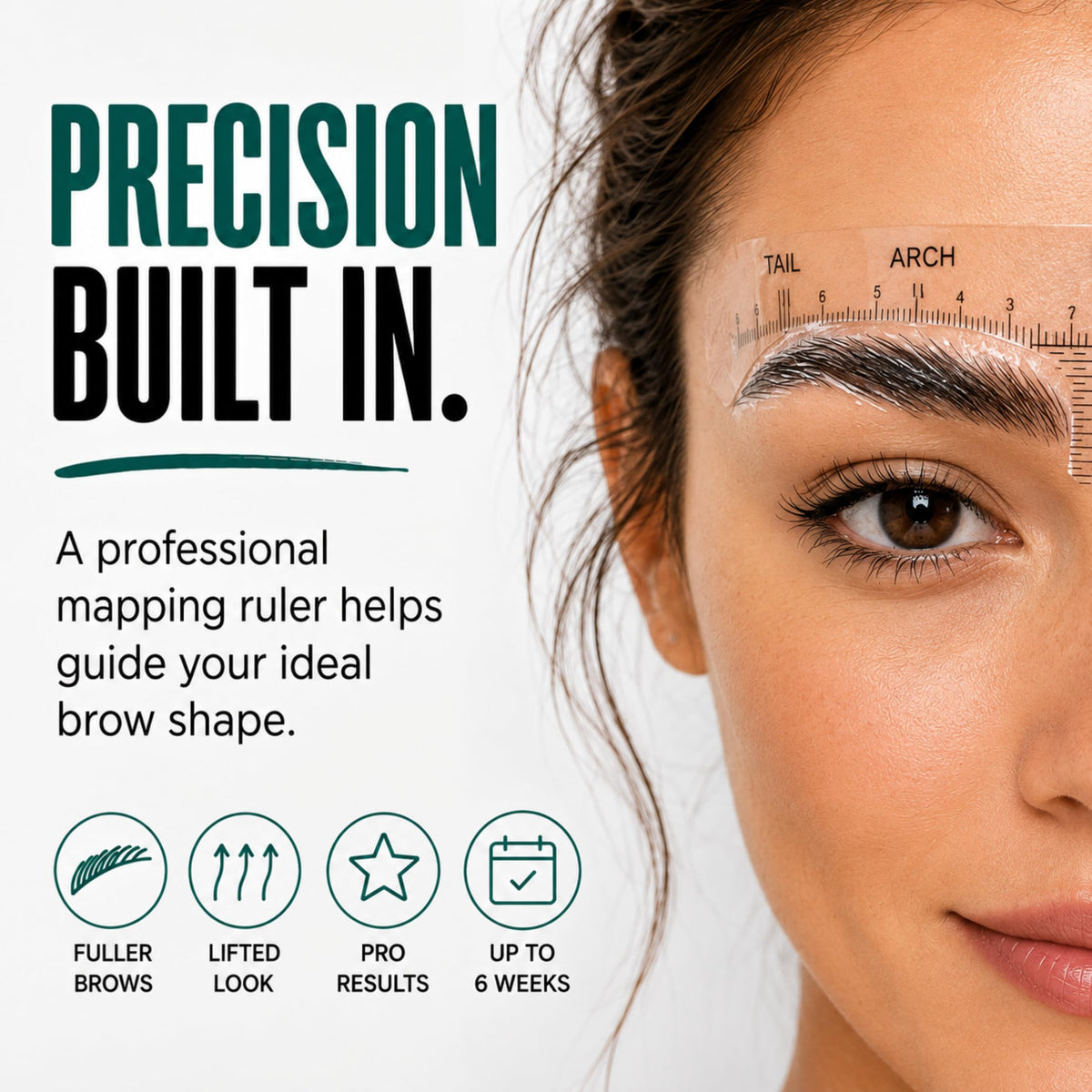 Brow Lamination Kit – PRO At Home Lift Kit with Mapping Rulers & Aftercare