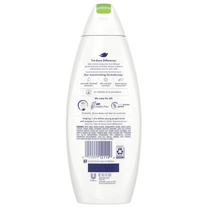 Dove go fresh Refreshing Body Wash Revitalizes and Refreshes Skin Cucumber and Green Tea Effectively Washes Away Bacteria While Nourishing Your Skin 11 oz