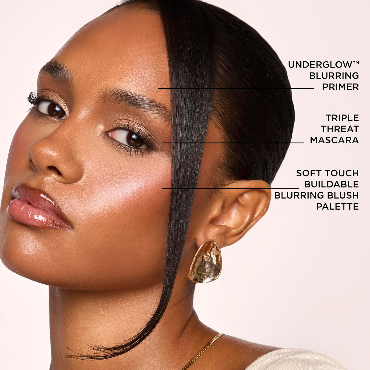 ICONIC LONDON The Glow & Blush Trio | 3-Piece Makeup Gift Set
