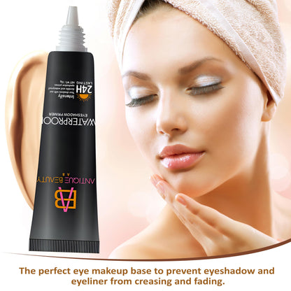 Waterproof Eyeshadow Primer for Oily Eyelids – 24H Long Lasting, Smudge-Proof Eye Primer Base for All Skin Tones – Antique Beauty (15 g)