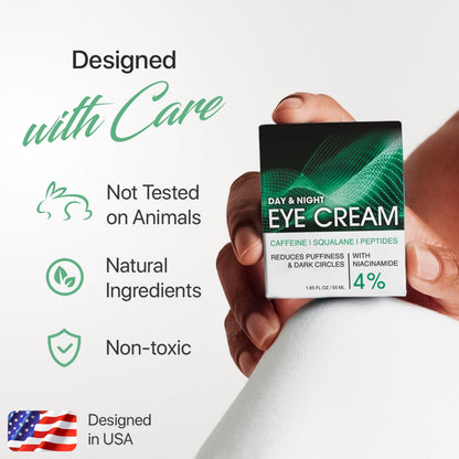 Under Eye Cream - Retinol, Caffeine & Niacinamide Care for Dark Circles