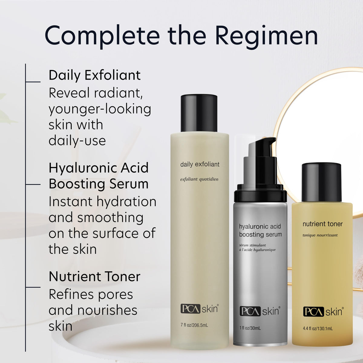PCA SKIN Daily Face Exfoliant Cleanser, Moisturizing Face Wash, 7 oz