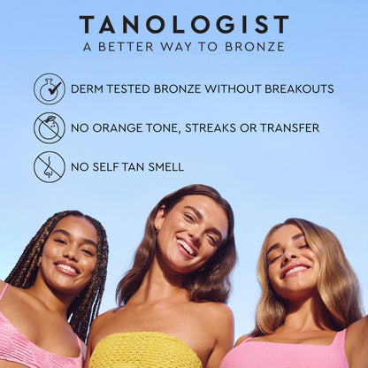 Tanologist Hydrating Daily Glow Body Lotion, Light/Medium, 8.45 fl oz
