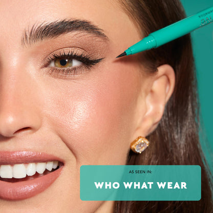 Thrive Causemetics Infinity Waterproof Liquid Eyeliner, Black Matte Shade