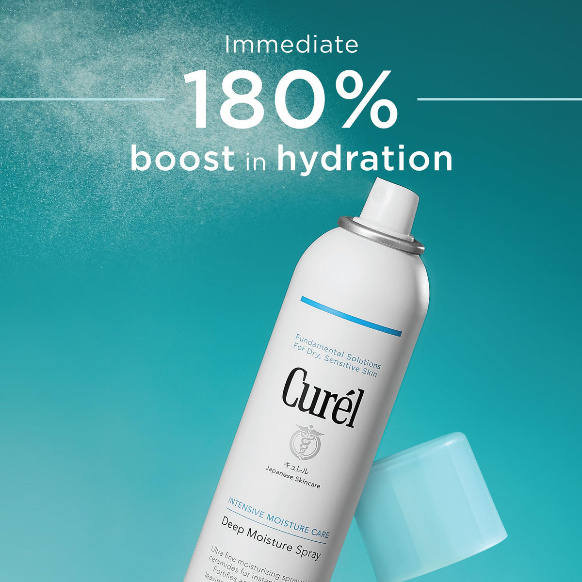 Curel Japanese Skin Care Deep Moisture Spray, Face Moisturizer, 5.2 fl oz