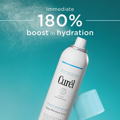 Curel Japanese Skin Care Deep Moisture Spray, Face Moisturizer, 5.2 fl oz