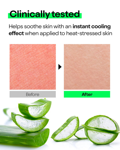 Holika Holika Aloe 99% Soothing Gel, 8.5 Ounce, 250ml - No Sticky 99% Aloe Vera Sunburn Relief - Moisturizing, Fast Absorbing for Face, Skin, Body&Hair