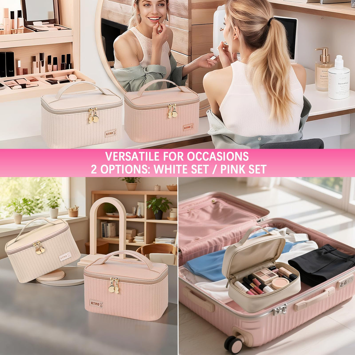 All in One Makeup Kit for Women Full Kit, Makeup Gift Sets for Women Teens Girls, Makeup Essential Bundle Includes Eyeshadow Palette Foundation Eyeliner Contour Stick Lip Gloss Cosmetic Brush Set
