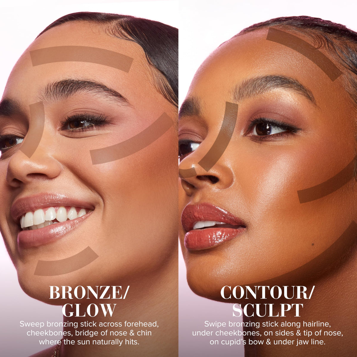 Too Faced Chocolate Soleil Melting Bronzing & Sculpting Stick | Multi-Use, Contour + Cream Bronzer Stick | Lightweight, Satin-Finish with Buildable Coverage, 0.28 Ounce, 0.28 Ounce, Chocolate Souffle