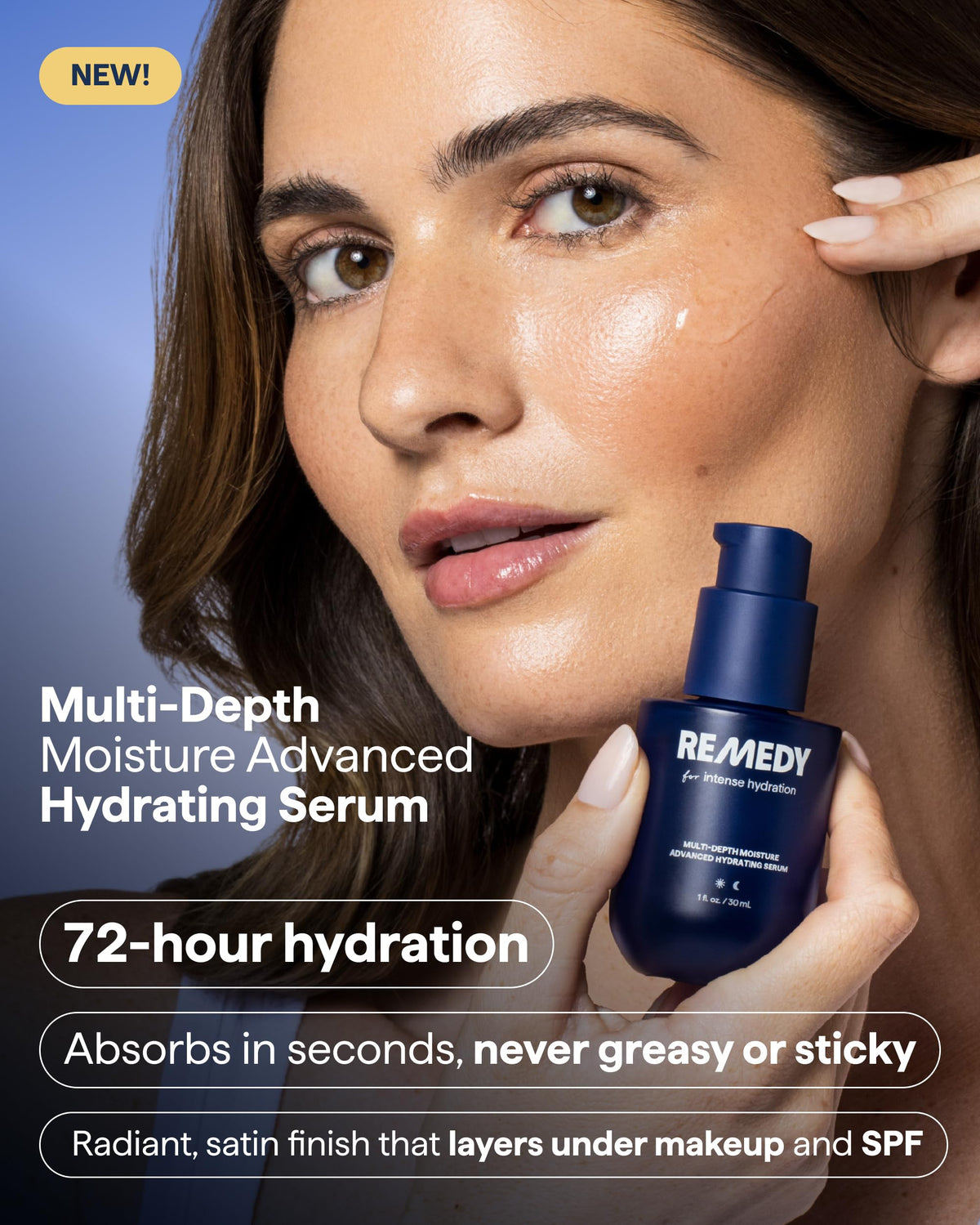 REMEDY Multi-Depth Moisture Advanced Hydrating Serum with Hyaluronic Acid