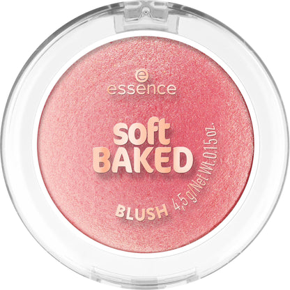 essence Soft Baked Blush, Shimmer Powder Blush (30 | Rose All Day)
