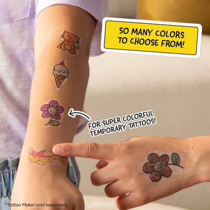 CEACO Compatible with Hello Blink, Temporary Tattoo Maker Refill, 20 Pack