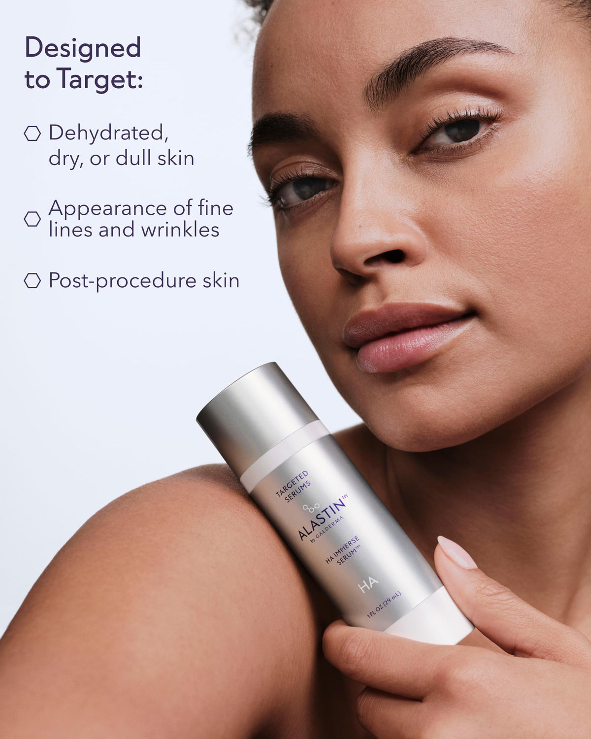 ALASTIN Skincare HA IMMERSE Hyaluronic Acid Moisturizing Face Serum (1 oz)