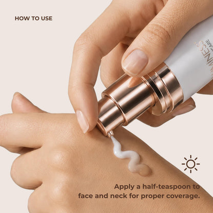 LUMINESS CA Tint - Color Adjusting Tinted Moisturizer + SPF50 2PC Kit – Hydrating Skin Tint w/Sheer Coverage, Lightweight Daily Face Moisturizer, Includes Broad Spectrum SPF 50 Face Sunscreen