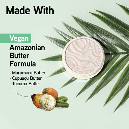 Physicians Formula Murumuru Butter Highlighter Makeup Face Powder Make Up, Pearl, Dermatologist Approved