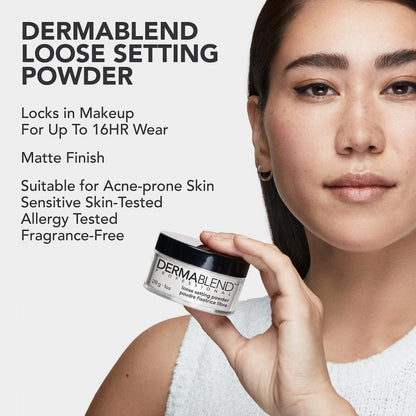 Dermablend Loose Setting Powder, Translucent, 1 Oz