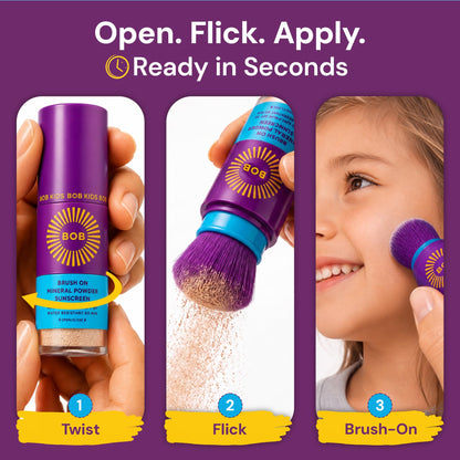 Brush on Block KIDS SPF 30 Brush On Mineral Powder Sunscreen