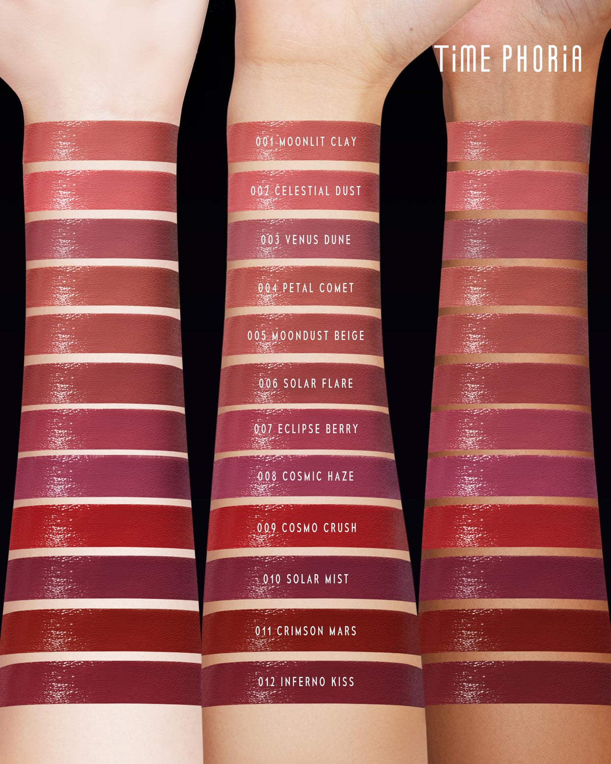 TIMEPHORIA Spectra Ultra Stay-Color Transfer Proof Lip Vinyl 03 Venus Dune