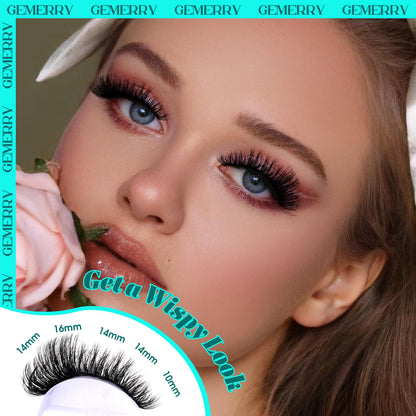GEMERRY Lash Clusters 3D Effect 100P 10-18mm