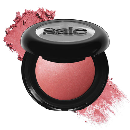 Saie SuperSuede Baked Blush Powder, Mia (0.1 oz)