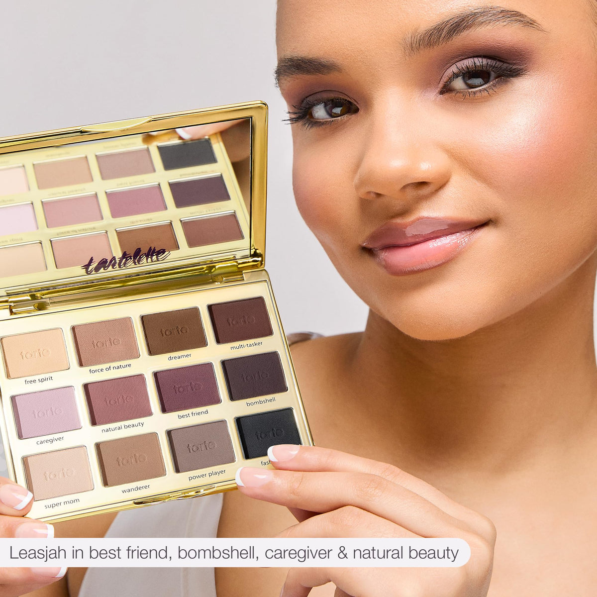 tarte tartelette matte Amazonian clay palette – Full-Size Eyeshadow Palette, Cool-Toned Longwear Buildable Makeup, Perfect for Travel, Vegan & Cruelty-Free