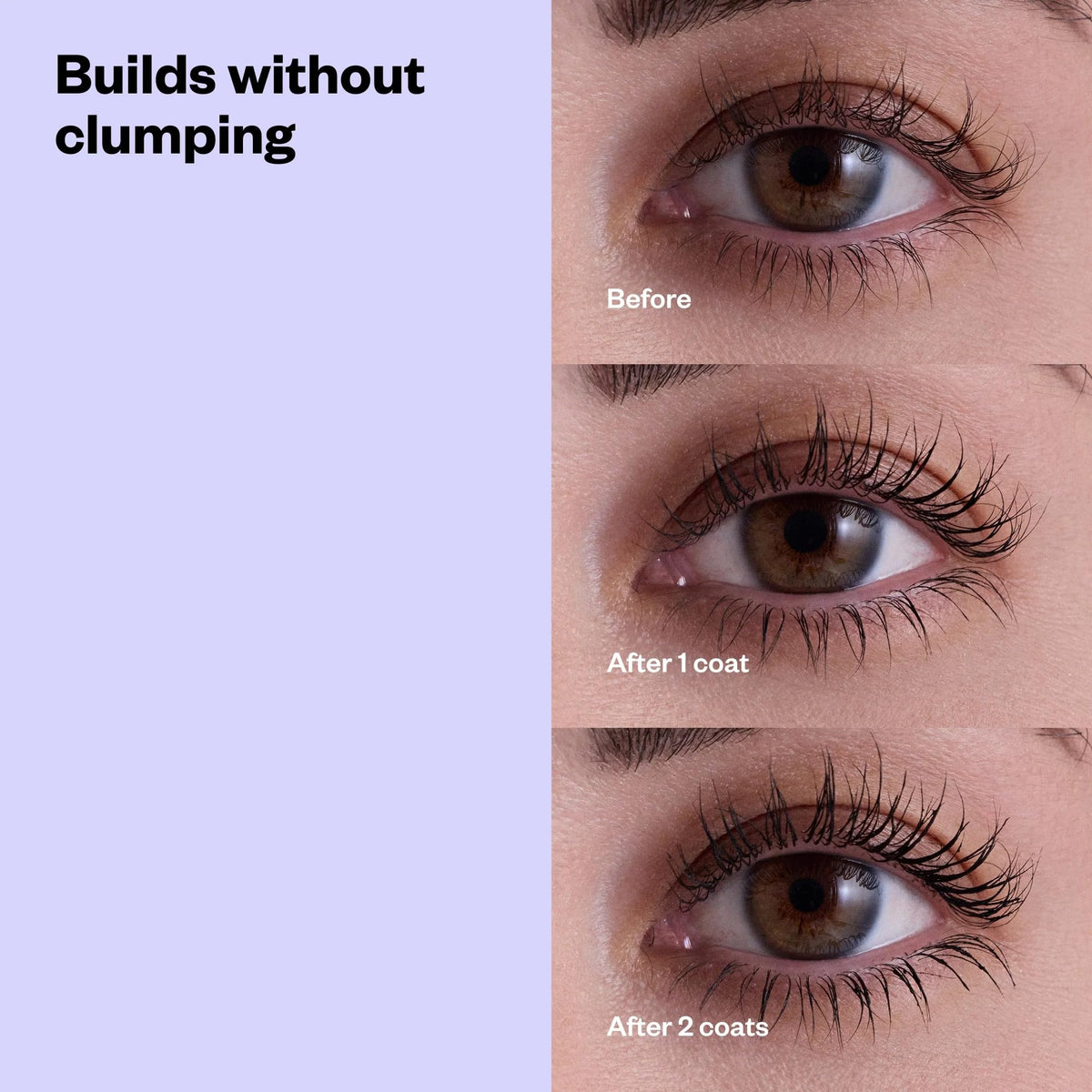 Kosas Soulgazer Mascara – Lengthening & Volumizing Lash Mascara, Smudge-Resistant Eye Makeup with Peptide Serum, Natural Defined Lashes (0.4 fl oz)