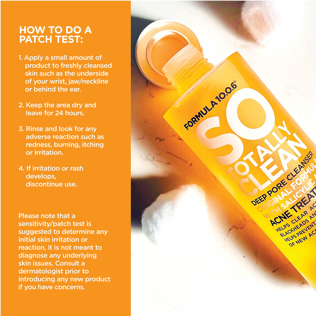 Formula 10.0.6 So Totally Clean Deep Pore Cleanser w/Salicylic Acid