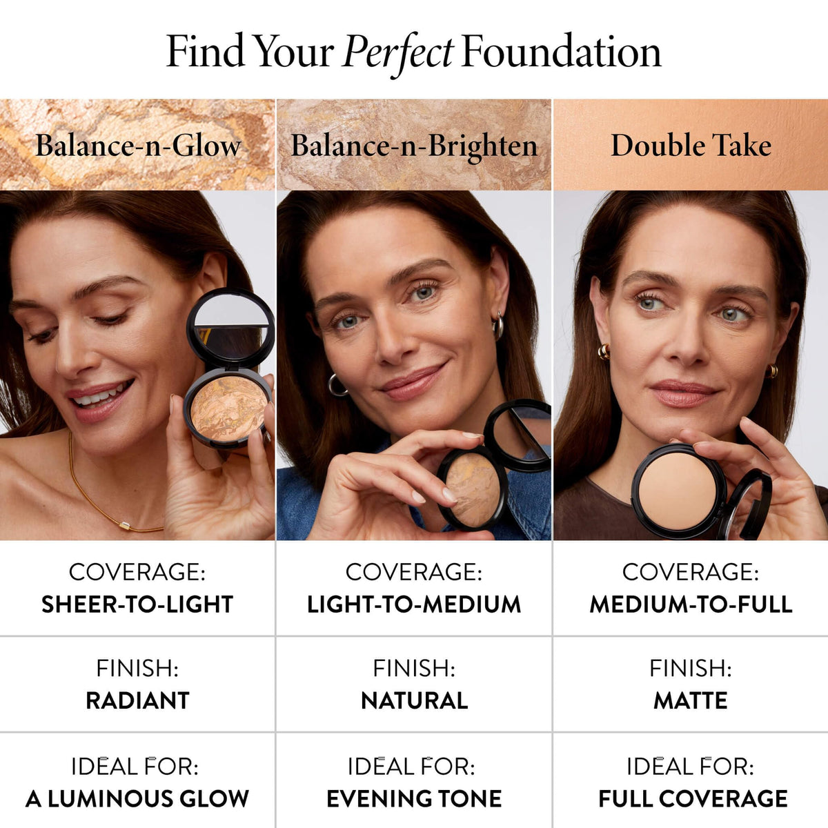 LAURA GELLER Baked Balance-n-Brighten Powder Foundation – Tan