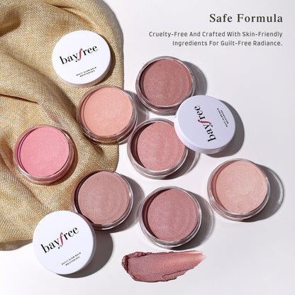 bayfree Multi Glow Balm, Cream Blush for Cheeks Lips & Eyes, Radiant Finish