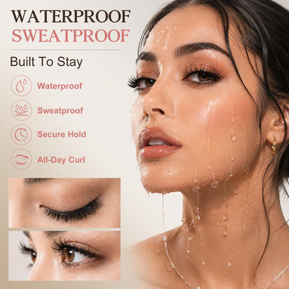 Magnetic Eyelashes with Applicator Eyeliner Natural Fake Eyelashes 10 Pairs