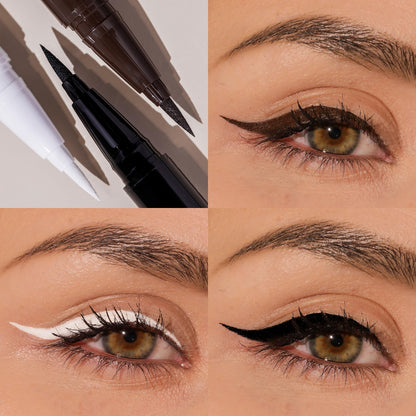Milani The Tank Liquid Eyeliner - No-Skip, Waterproof, Long Lasting, Smudgeproof, Black, Cruelty-Free, 12 Hour Wear, Tips & Tricks