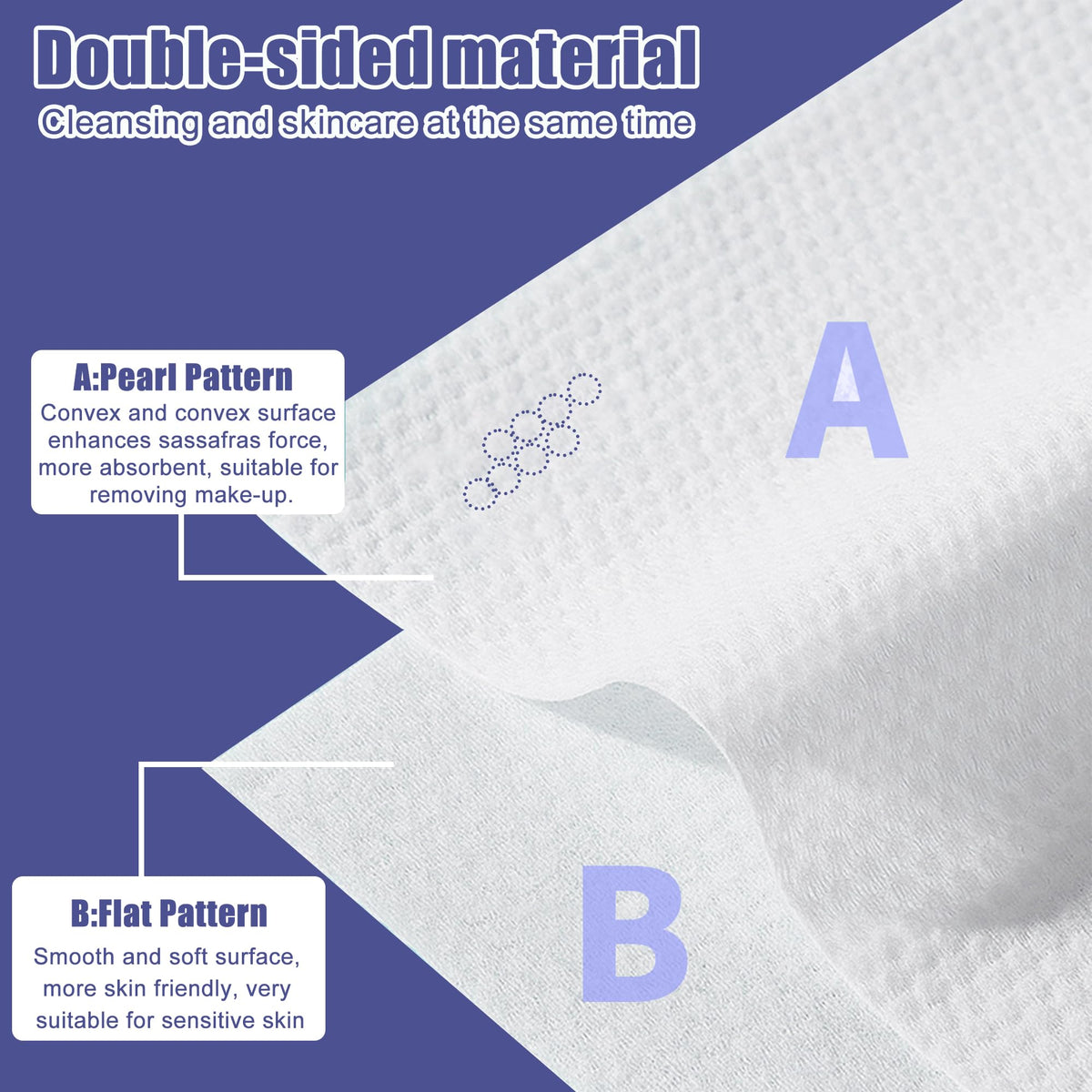 ZPCO 100 Count Face Towels Disposable, Clean Towels (1 Pack)