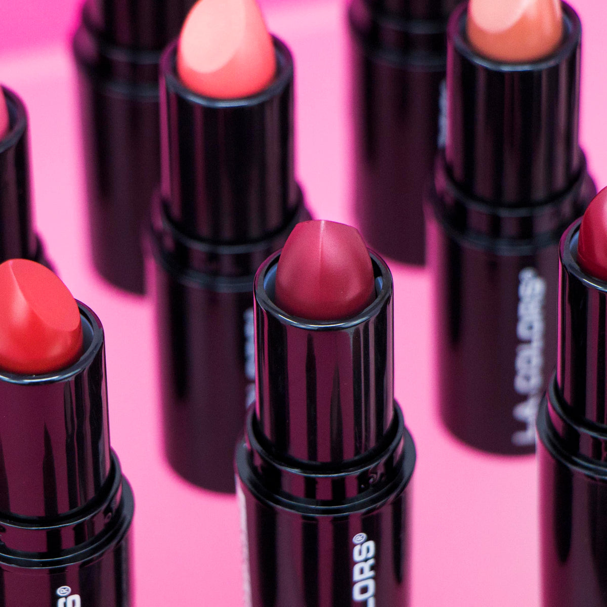L.A. COLORS Pout Chaser Lipstick, Maraschino Cherry CLIPC860