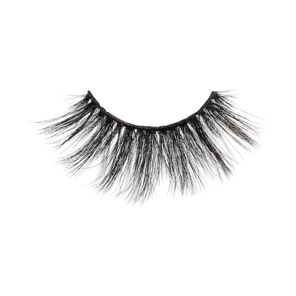 Kiss Matte Black, False Eyelashes, 'Matte Cheviot', 18mm-20mm, Includes 4 Pairs Of Lashes, Easy to Apply, Reusable Lash Clusters